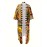 Plus Size Geometric Pattern Coat, Casual Short Sleeve Open Front Coat, Women's Plus SizeÂ Clothing